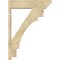 Ekena Millwork Merced Slat Rough Sawn Outlooker, Douglas Fir, 8"W x 32"D x 44"H OUT08X32X44MRC06RDF - alternate 3